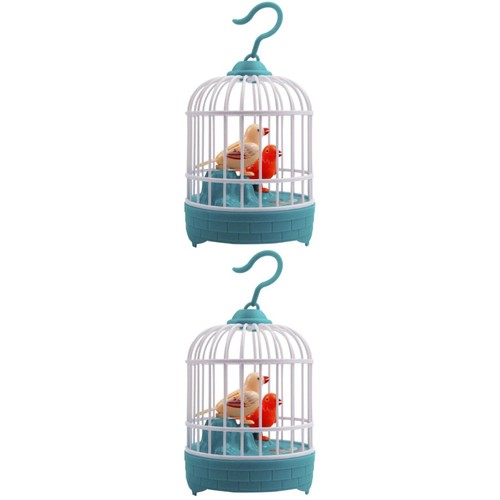 2pz gabbia uccellini - gabbia,