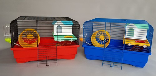 Gabbia per criceti casa tubo